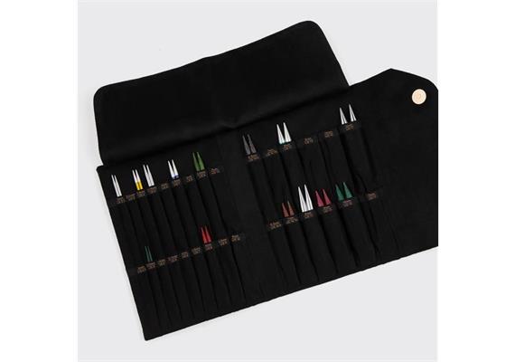 KnitPro Coal Etui für austauschb. Nadelspitzen