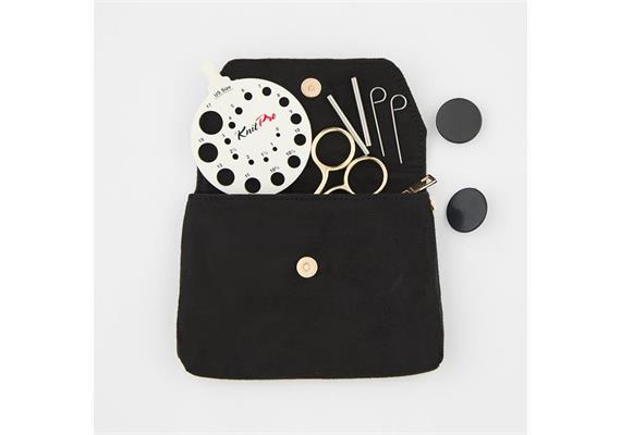 KnitPro Coal Täschchen für Zubehör