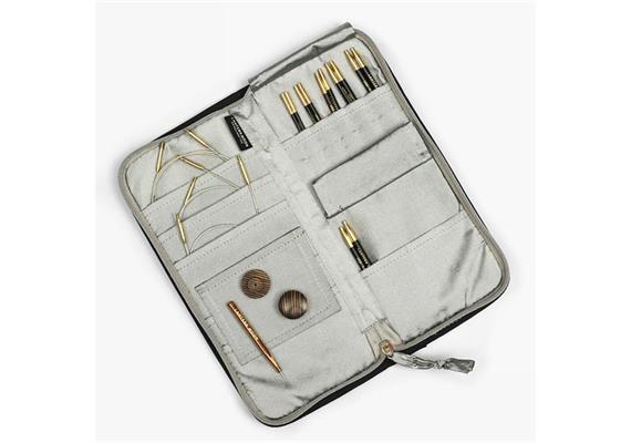 KnitPro Etui für Spitzen + Seile (ohne Inhalt), Ikat-Muster