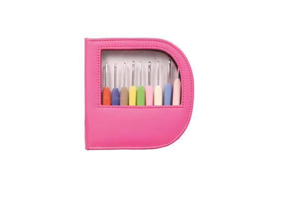KnitPro Häkli-Set pink