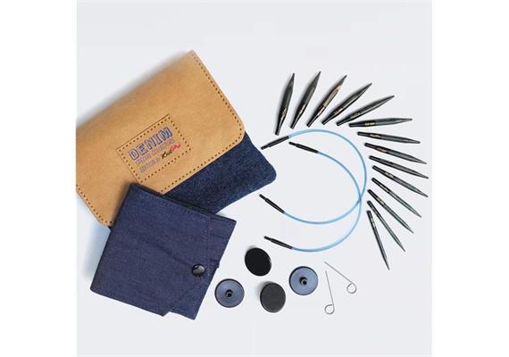 KnitPro Indigo Spezial-Set Nadelspitzen mini (5cm)