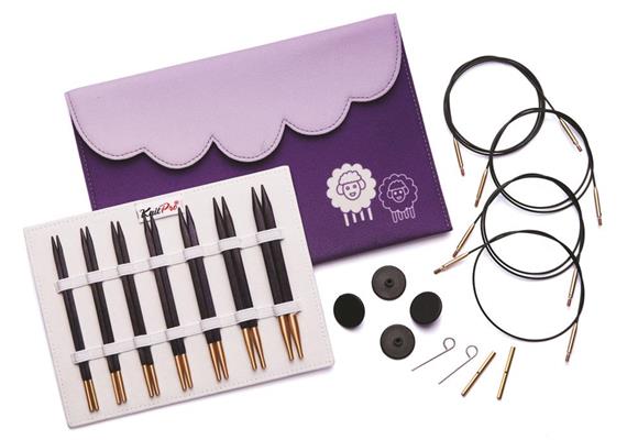 KnitPro J'adore Cubics Deluxe-Set Nadelspitzen