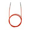 KnitPro Nylon-Seil fest 100cm rot