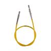 KnitPro Nylon-Seil fest 40cm gelb