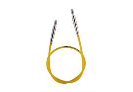KnitPro Nylon-Seil fest 40cm gelb