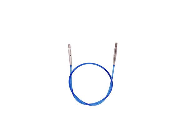 KnitPro Nylon-Seil fest 50cm blau