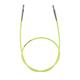 KnitPro Nylon-Seil fest, 60cm, neon grün, für Rundstricknadeln