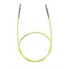 KnitPro Nylon-Seil fest, 60cm, neon grün, für Rundstricknadeln
