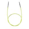 KnitPro Nylon-Seil fest 60cm neongrün