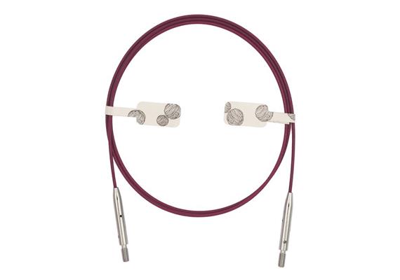 KnitPro Nylon-Seil THIN&FLEX drehb. 120cm lila