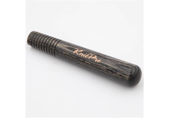 KnitPro Oasis Holzgriff "Grauer Onyx" zu Häkelspitzen