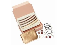 KnitPro Symfonie Rose Geschenk-Set Deluxe Nadelspitzen