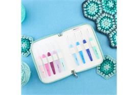 KnitPro Waves 2.0 Deluxe-Set Häkelnadeln mit Softgriff